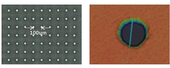 皮秒激光微細加工系統(tǒng)應用