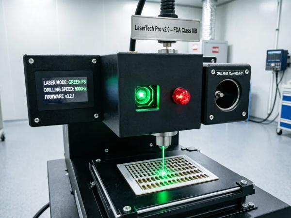 CGM行業(yè)中綠光皮秒激光鉆孔設備的應用 (7)